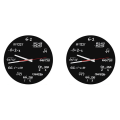 2X Math Wall Clock , Math Formulas Clock Quiz Clock in Black And White Unique Math Equation Clock for Home, Office. 