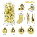 Noel Ornament Set New Year Gift Christmas Decorations For Home Christmas Ball Ornaments Xmas Hanging. 