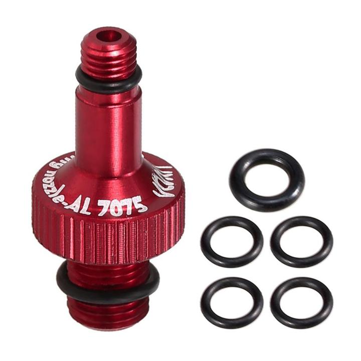 Ultralight Aluminum Alloy Rear Shock Air Valve Adapter MTB Bike Tool Accessory for Rockshox Monarch/DT Swiss XMM/IFP Refueling Tool