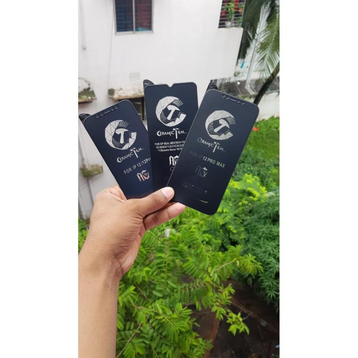 Realme c12/c15/narzo 10/10a এর জন্য ম্যাট সিরামিক অবিচ্ছিন্ন অ্যান্টিশক ...