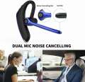 ARMICO Bluetooth Headset Wireless Earpiece V5.0 Dual Mic ENC Noise Cancelling Earphone Built-in 2Mic 16Hrs Hands-Free Calling for Driving Business Office Trucker with Universal Cell Phones. 