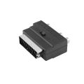 1080P HDMI-Compatible Male S-Video To 3 RCA AV Audio Cable W/SCART To 3 RCA Phono Adapter.