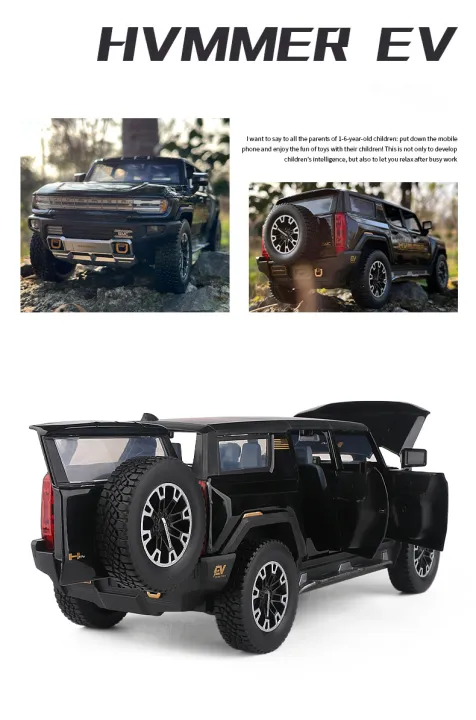 1:24%20for%20Hummer%20EV%20SUV%20Off-Road%20Alloy%20Car%20Die%20Cast%20Toy%20Car%20Model%20Sound%20and%20Light%20Children's%20-%20Image%208