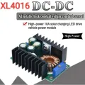 XL4016 BUCK CONVERTER HI QUALITY 300W XL4016 DC-DC Max 9A Step Down Buck Converter 5-40V to 1.2-35V Adjustable Power Supply Module. 