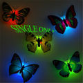 1 piece LED Wall Stickers Colorful Changing Butterfly Glowing Wall Decals Night Light Lamp Home Decor DIY Living Room Wall Sticker/Birthday Party/Weeding Party for boys/Girls.