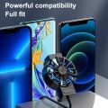 BlueWow X16 Mini Universal Mobile Phone Cooling Fan Radiator Turbo Hurricane Game Cooler Cell Phone Cool Heat Sink For Xiaomi/IPhone/Samsung. 
