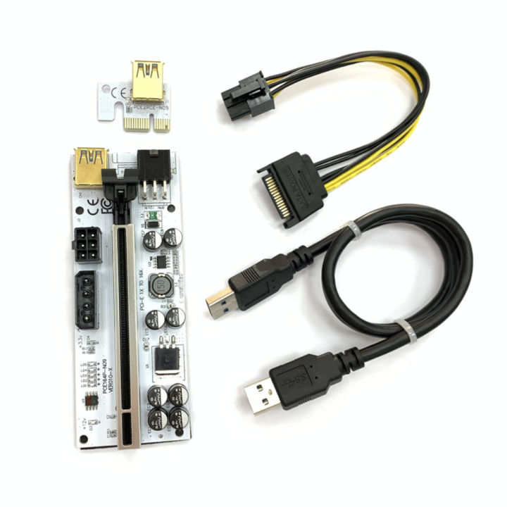 Riser VER010 USB 3.0 PCI-E Riser VER010-X Express Cable Riser For Video ...