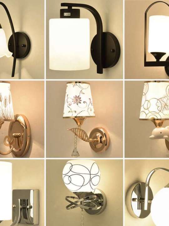 Bedroom Modern Minimalist Bedside Lamp Accessible Scandinavian Living ...