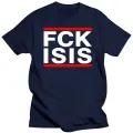 ANTI ISIS T-SHIRT S- XXL ANTI TERROR ATTACK NO WAR POLITICAL PROTEST HUNTINGER Chinese Style O-Neck T Shirt Top Tees. 