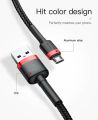 Baseus Cafule 2.4A Quick Charging USB to Micro Cable 1 meter/ 2 meter. 