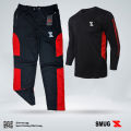SMUG Stylish Full Sleeve T-Shirts and Trousers Set- Soft And Comfortable.