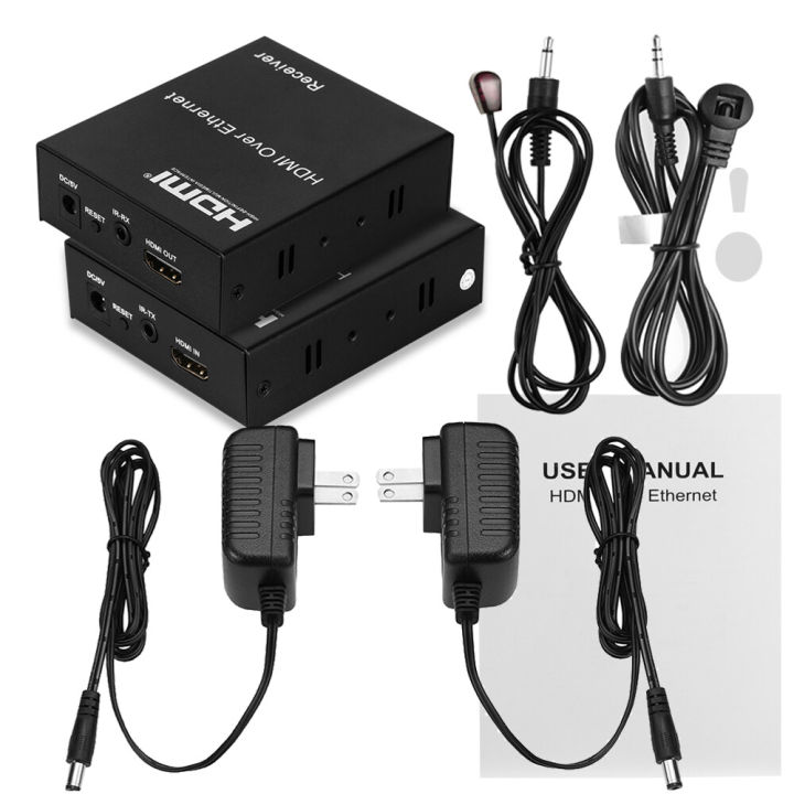 HXSJ%20HW-YD120%20HDMI%20Extender%20over%20TCP%20IP%20FUll%20HD%201080P%20via%20UTP%20STP%20Cat5/5e/Cat6%20by%20Rj45%20120M%20HDMI%20Transmitter%20Receiver%20HDMI%20splitter%20-%20Image%207