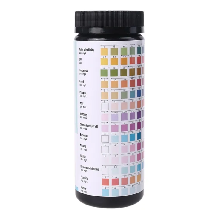 100PCS%20Upgrade%20%2014%20IN%201%20Drinking%20Water%20Test%20Strips%20pH%20Hardness%20Alkalinity%20%20Copper%20Iron%20Mercury%20Bromine%20Nitrite%20Test%20M89B%20-%20Image%207