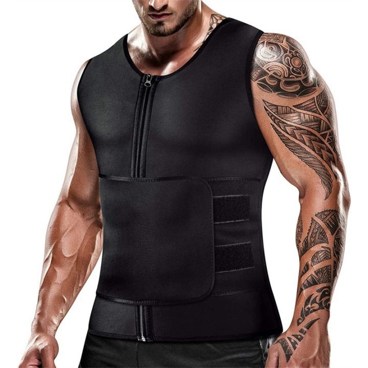 Men%20Compression%20Shirt%20for%20Body%20Slimming%20Tank%20Top%20Shaper%20Tight%20Undershirt%20Tummy%20Control%20Girdle%20Waist%20Trainer%20Workout%20Vest%20Corset%20-%20Image%203