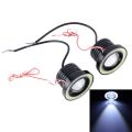 (New)3.0 inch DC 12V 10W 900LM 6500K Car Angel Eyes Fog Lamp Foglight. 