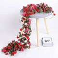 2.5M Artificial Peony Flowers Rattan String Decor for Wedding Home Hotel Garden Garden Roses Arch Door Decoration. 