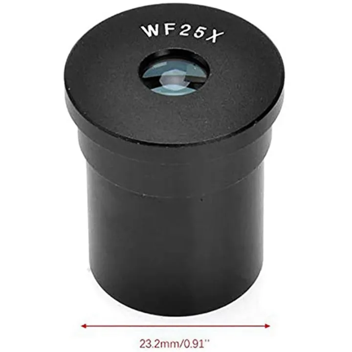 NCANRUI%204X%20WF25X%20Biological%20Microscope%20Eyepiece%20Installation%20Size%2023.2MM%20Field%20of%20View%209MM%20Eyepiece%20-%20Image%202