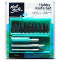 Mont Marte Hobby Knife Set SK5 Blades 13pc.