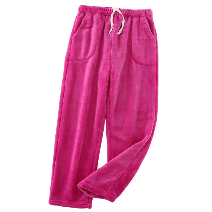 Women's%20flannel%20pajamas,%20pajamas,%20large%20size%20can%20be%20worn%20outside,%20plush%20coral%20velvet%20trousers,%20loungewear,%20single%20thickened%20200%20pounds%20-%20Image%205