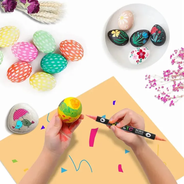 Double%20Headed%20Acrylic%20Marker%20Dual%20Color%20Waterproof%20Pen%20Soft%20Nib%20Student%20Art%20For%20Glass%20Stone%20Metal%20Wood%20Plasctic%20Paper%20-%20Image%203
