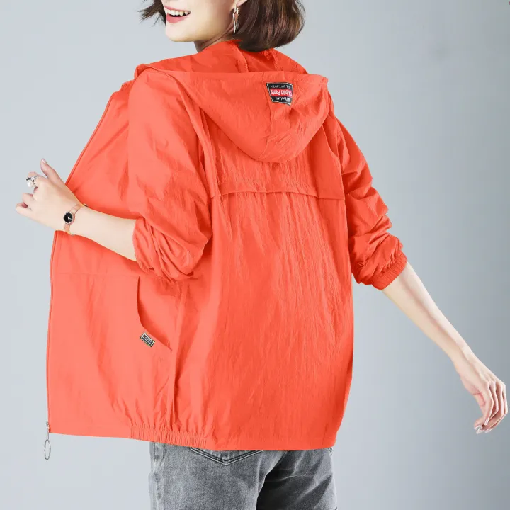 Short%20Sun%20Protection%20Clothing%20Women2022New%20Korean%20Style%20Western%20Style%20Hooded%20Sun-Protective%20Clothing%20Casual%20Loose%20All-Match%20Summer%20Coat%20Fashion%E3%80%908Month6Day%20After%E3%80%91%20-%20Image%204