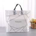 plastic clothing store shopping bags creative high pressure clothes packaging tote bags clothing store bags wholesale printing logo.