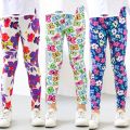 Girls' leggings Spring And Autumn Thin Children's Stretch Printed Pants Korean Children's Pants Summer Clothes. 