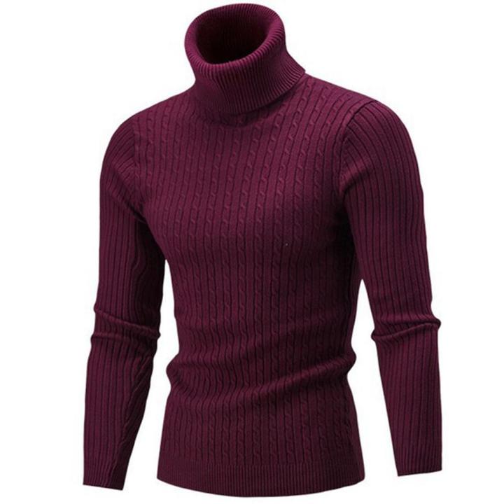 1Pc%20M/L/XL/XXL%20Fashion%20Comfortable%20Men%20Slim%20Fit%20Turtleneck%20Solid%20Color%20Long%20Sleeve%20Knitted%20Sweater%20Pullover%20Top%20%C2%A0%D1%81%D0%B2%D0%B8%D1%82%D0%B5%D1%80%20-%20Image%204