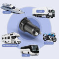 2 Port USB Car Charger Input 5V 4.2A Pure Copper 12V Automotive USB Socket In The Car Fast And Stable Automotive Mobile Charger. 