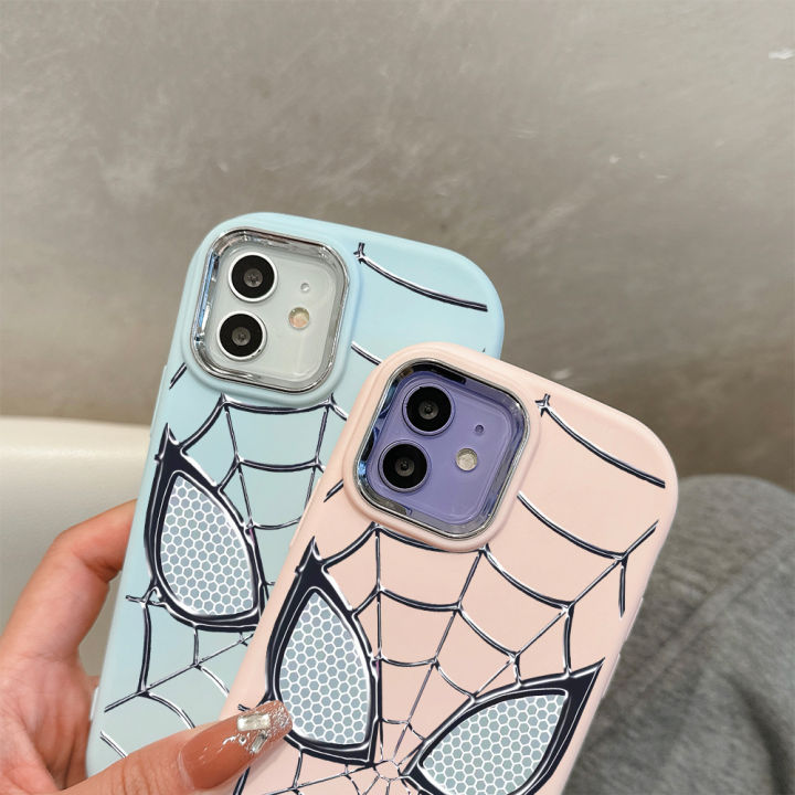 Hontinga%20for%20OPPO%20A53%20A33%20A31%20A5%20A9%202020%20A52%20A92%20Back%20Cover%20Luxury%20Silver%20Edge%20Lens%20Spider-Man%20Pattern%20Soft%20Liquid%20Silicone%20Phone%20Case%20-%20Image%206