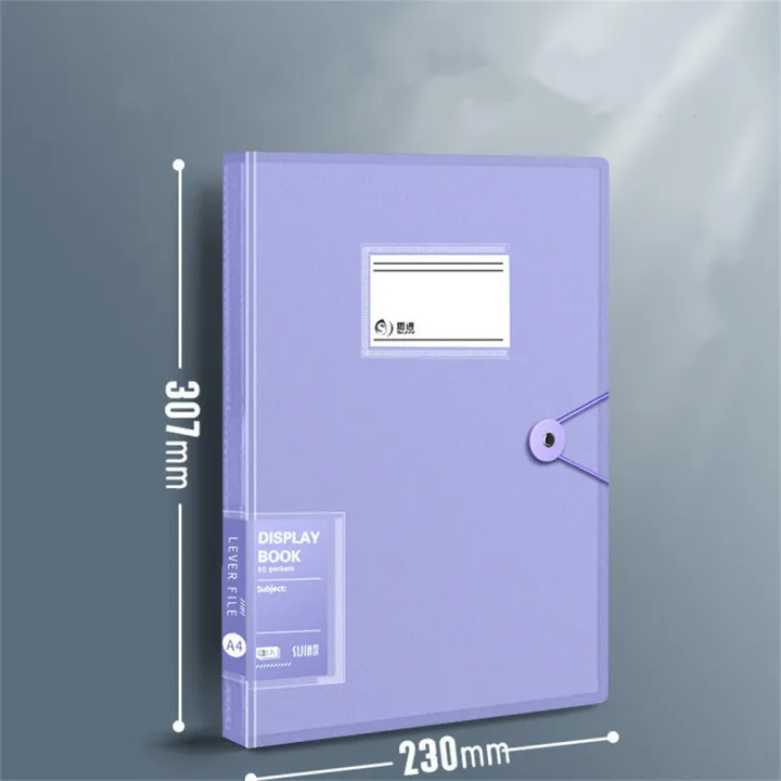 Filing%20Products%20Stationery%20Office%20Supplies%20File%20Bag%20Document%20Organizer%20Transparent%20Insert%20Paper%20File%20Folder%20-%20Image%2010