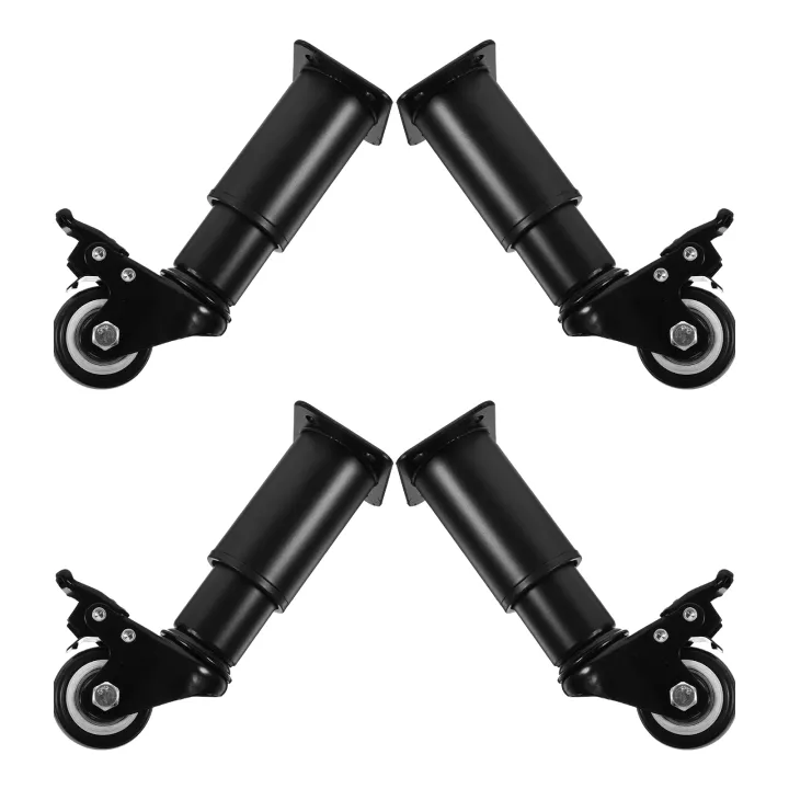 4%20Pcs%20Adjustable%20Furniture%20Legs%20Coffee%20Metal%20for%20Caster%20Wheels%20Bed%20Support%20Can%20Move%20-%20Image%205