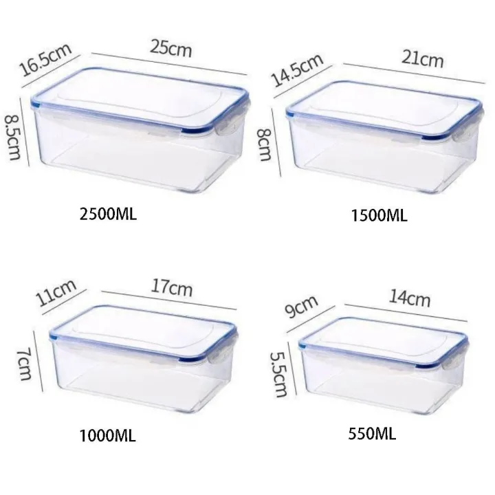 Easy%20Use%20With%20Lid%20Transparent%20Sealed%20Box%20Microwave-heated%20Stackable%20Refrigerator%20Storage%20Box%20Odorless%20Square%20Shape%20Food%20Freezer%20Box%20Home%20Decor%20-%20Image%202