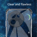 Olige Casing For VIVO V30e New transparent airbag four corners drop-proof all-inclusive phone case.