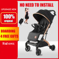 baobaohao QZ1 aluminium baby stroller with foot cover light weight baby stroller with pull rod 1 buyer.