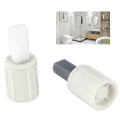2pcs Toilet Swivel Damper CW CCW Hydraulic Soft-Close Damper Bearing Easing Shaft Damper Hinge Flap Easing Toilet Lid Hinge.