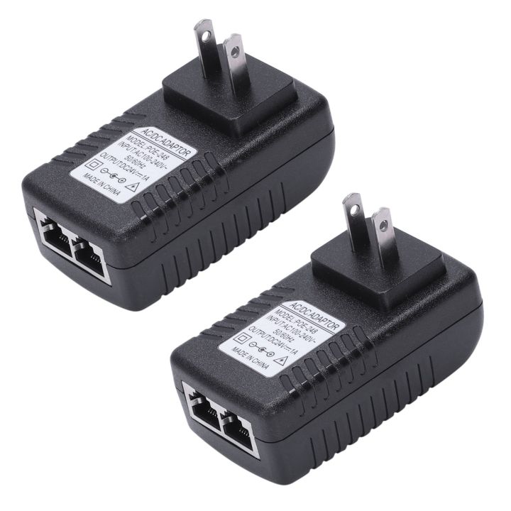 2X%20Power%20Supply%20Ethernet%20POE%20Injector%20Adapter%20for%20IP%20Phone%20Gateway%20IP%20Camera(24V/1A%20US%20Plug)%20-%20Image%202