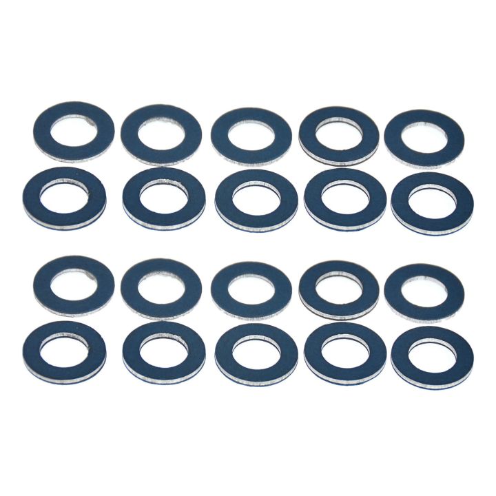 20Pcs 90430-12031 Car Oil Drain Sump Plug Washers Gasket 12mm Hole for ...