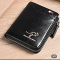 Best quality Leather Zipper wallet For Men - Wallet - Wallet For Men - Money Bag For Men - মানি ব্যাগ - Wallet For Men - Wallet.
