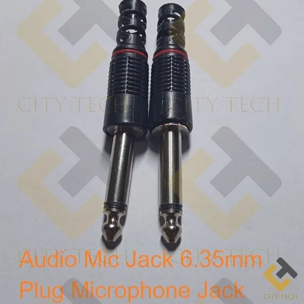 PLASTIC%206.35mm%20JACK%20NORMAL%20Quality%20MALE%20Audio%20Mic%20Jack%206.35mm%201/4%E2%80%B3%20Plug%20Microphone%20Mono%20Plastic%20Jack%20Solder%20Connector%20Adapters%20For%20Microphone%20-%20Image%204