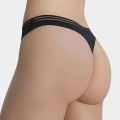 208 Fish Silk Minggen High Slit Thongs Transparent Belt Invisible Briefs Europe and America Plus Size Panties Women.