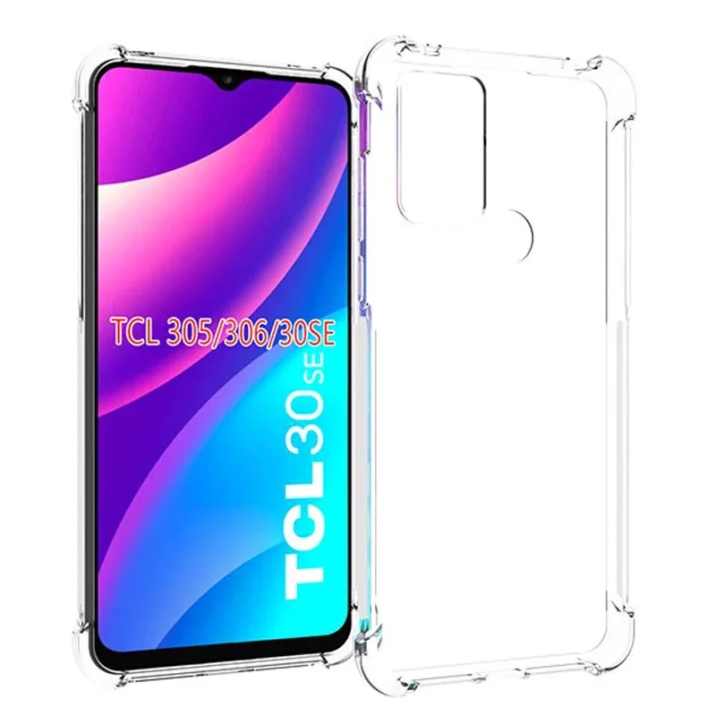 Coque Silicone + Verre Trempé Pour TCL 605 (6.67") - Transparente, Antichoc - Protection Complète écran Et Appareil Photo - 11