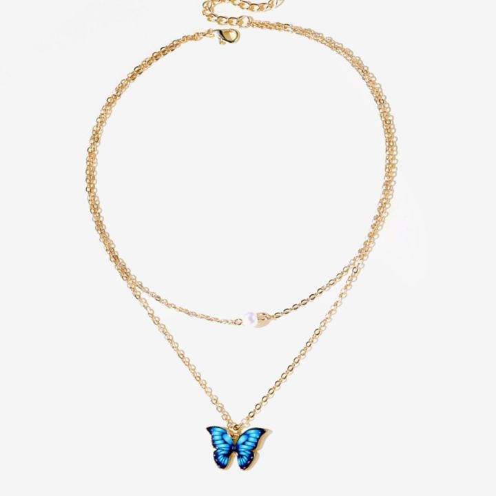 Trendy%20Double%20Layer%20Pearl%20Chain%20Choker%20Butterfly%20Pendant%20Necklaces%20for%20Girls%20Simple%20New%20Stylish%20-%20Fashionable%20Necklace%20for%20Women%20-%20Image%207