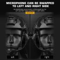 GEN 5 Military Tactical Headset Noise Reduction Hunting Headphone for FAST Helmet Airsoft OPS Wendy M-LOK Arc Headset.