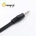 Orange Pi  AV Cable 70CM/2FT 3.5MM Jack to 3 RCA Male Plug Adapter Audio Converter Video. 