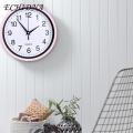 Noiseless Wall Clock Large Number Silent Wall Clock for Home Office Decoration 8 Inch Round Hang Clock. 