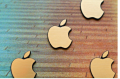 4 x Apple DECAL Badge Sticker Logo gold color for iphone ipad medium 1 ***.