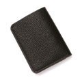 Fashion Soft Men Wallet Pu Leather Lychee Pattern Mini Coin Purse Driver's License Card Holder Huiye.