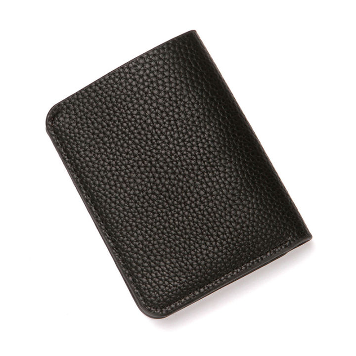 Fashion%20Soft%20Men%20Wallet%20Pu%20Leather%20Lychee%20Pattern%20Mini%20Coin%20Purse%20Driver's%20License%20Card%20Holder%20Huiye%20-%20Image%204
