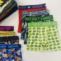 Pack of 5 Pcs Boys Printed Boxer Brief Underwear From Levin.